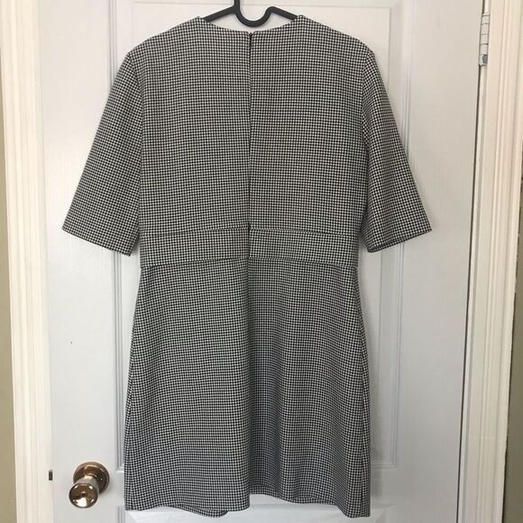Zara Woman Dress Size Medium Black White - Picture 4 of 16